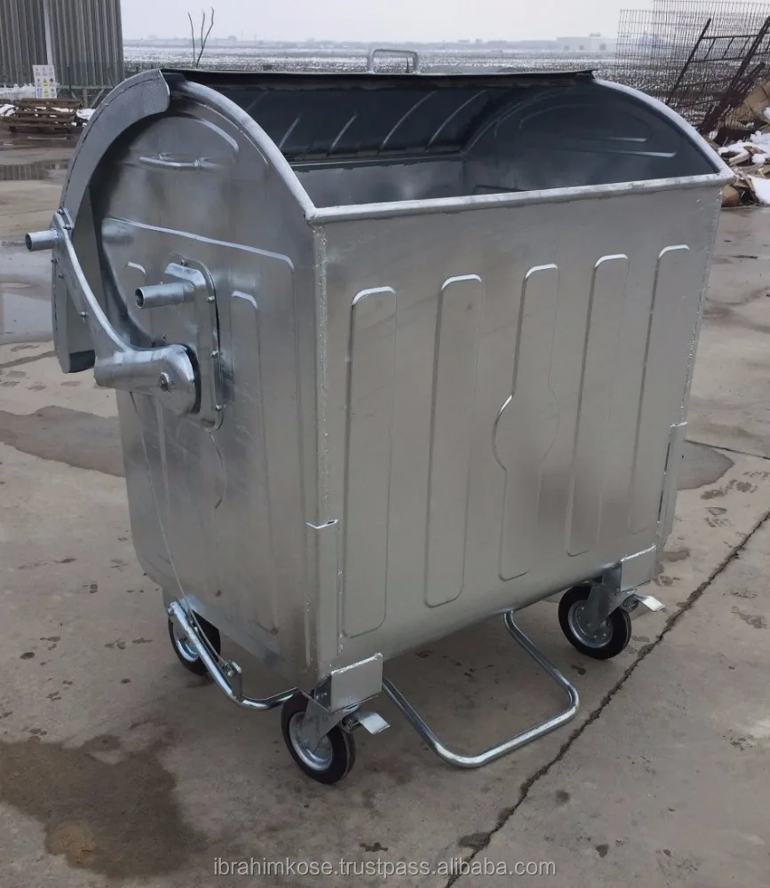 
1100 liter Full Dome Lid garbage bin 
