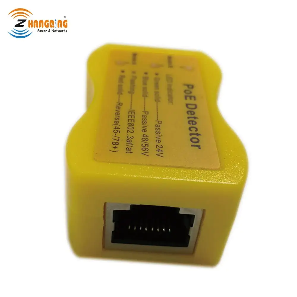 Инжектор PoE Детектор новый маленький дешевле PoE Тестер используется для пассивного/802.3af/на Инжектор PoE коммутатор питания через ethernet