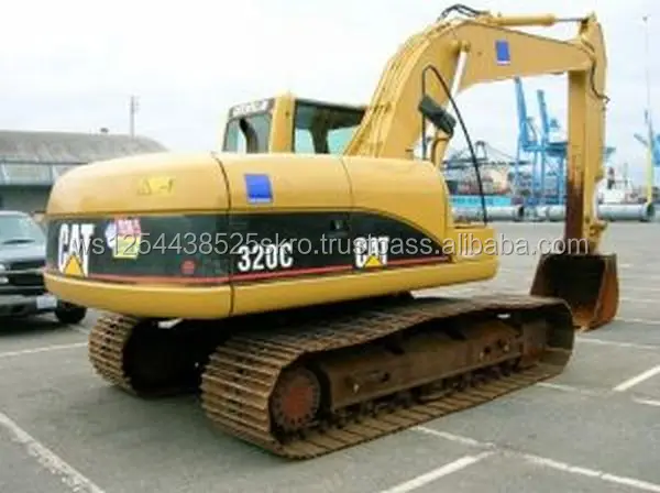 low working hours used caterpillar 320b/320c/320d excavator made in JAPAN