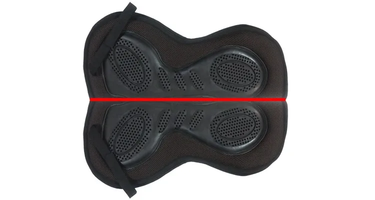 Custom memory foam quick dry fabric saddle pad