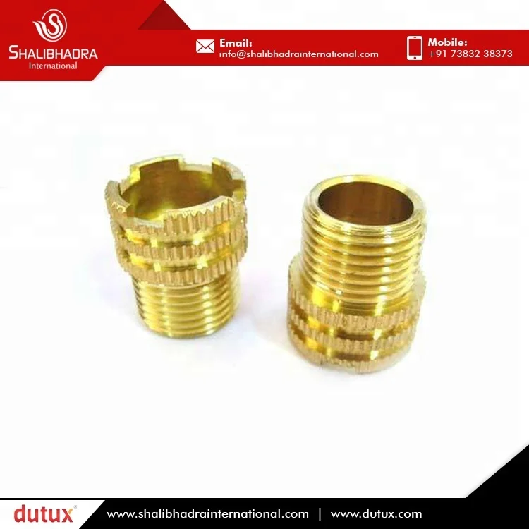 Top Quality Double Hex Brass Insert Nuts Brass Insert Nuts at Wholesale Price from India