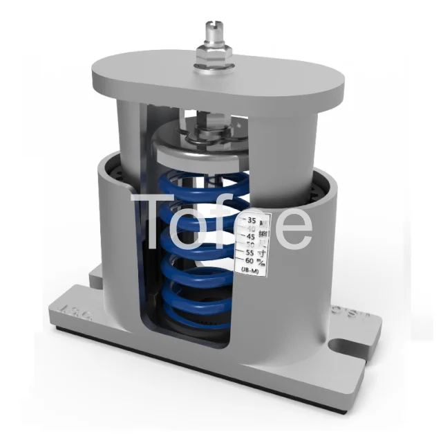 spring floor mount vibration isolators spring damper pipe vibration isolator for HVAC system using in Chillers