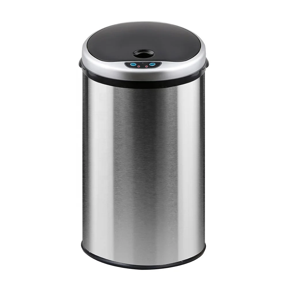 
Deluxe 30L Automatic Stainless steel Trash Can High Quality Smart Sensor Trash Bin 