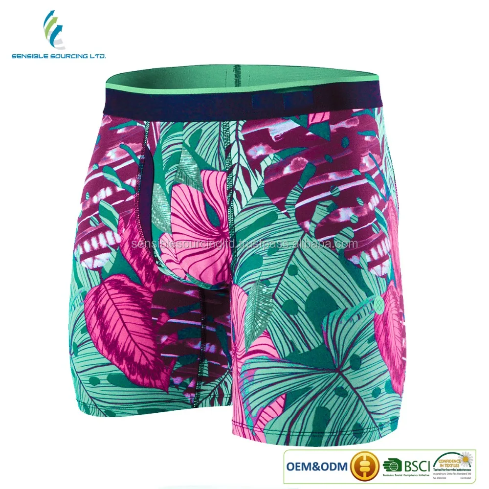 
SSL574 Best Cheap High Quality Cotton Designer printed Underwear , boxer shorts brief from china 