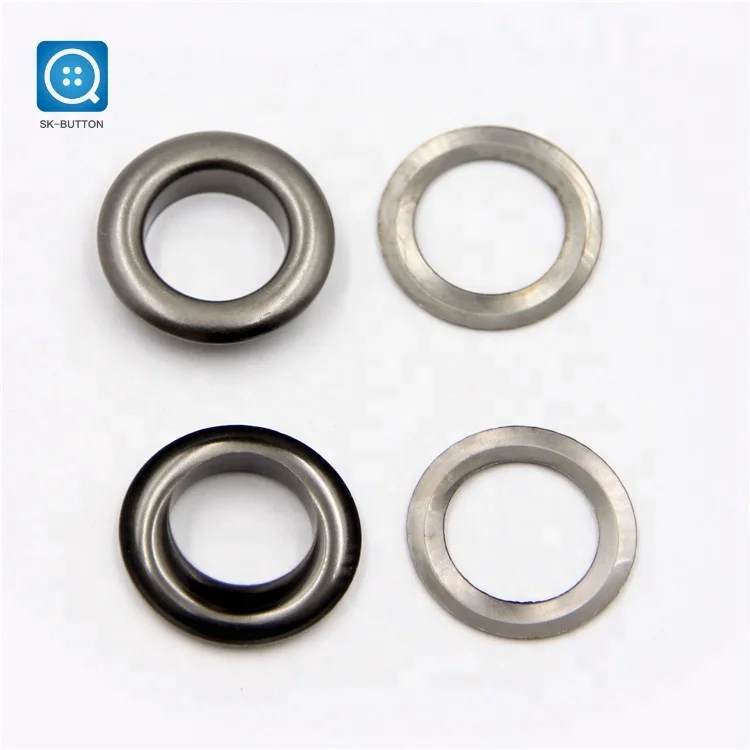 custom different colors soukou sliver copper jacket jeans wear eyelet metal ring button for swimwear