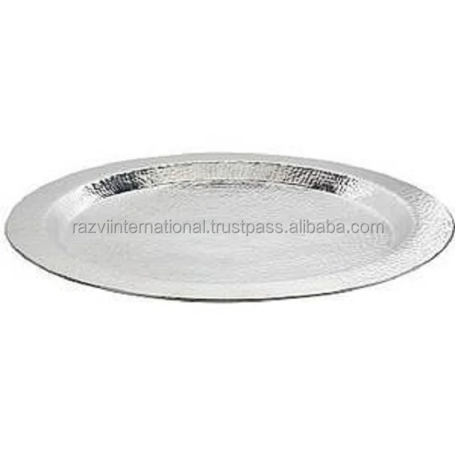 Metal Plates Kitchen charger plates  Dinnerware Dishes Plates