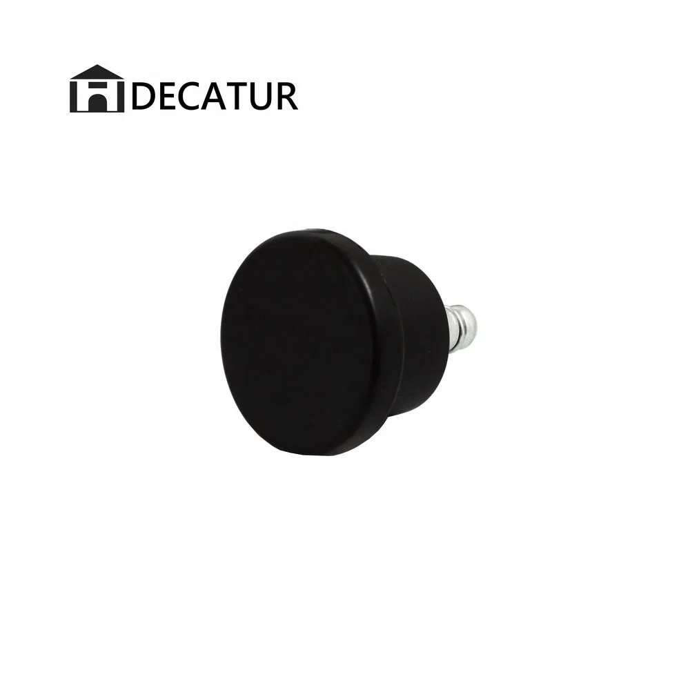 Plastic furniture chair bell glide for sofa leg with grip ting stem