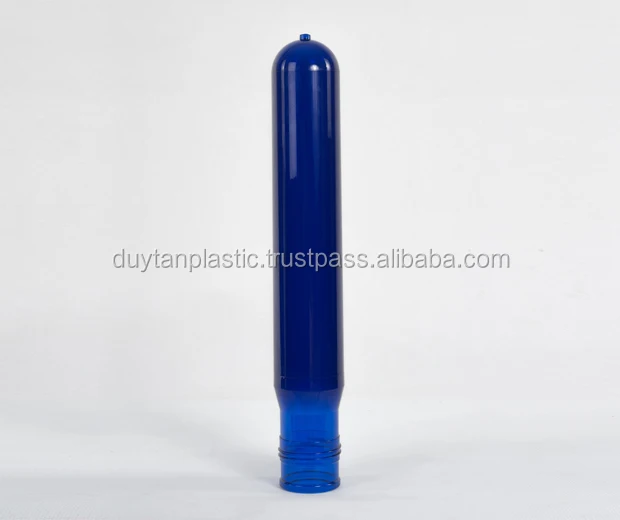 ПЭТ Преформа 110 мм 650 г везде-коричневого пластика Вьетнам прозрачный зеленый или любой цвет