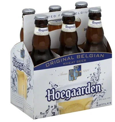 Белое пиво Hoegaarden-горячая распродажа.