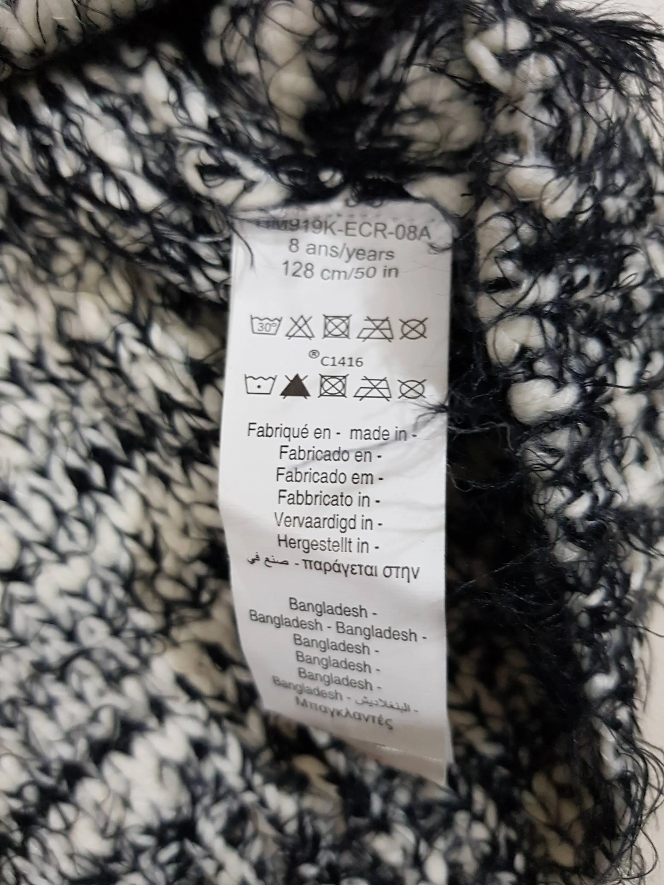 Highest Quality Branded Labels Girls Children Kids Crew Neck Knitted Sweater Long Sleeve Pullover Jumper Bangladeshi Stock lot