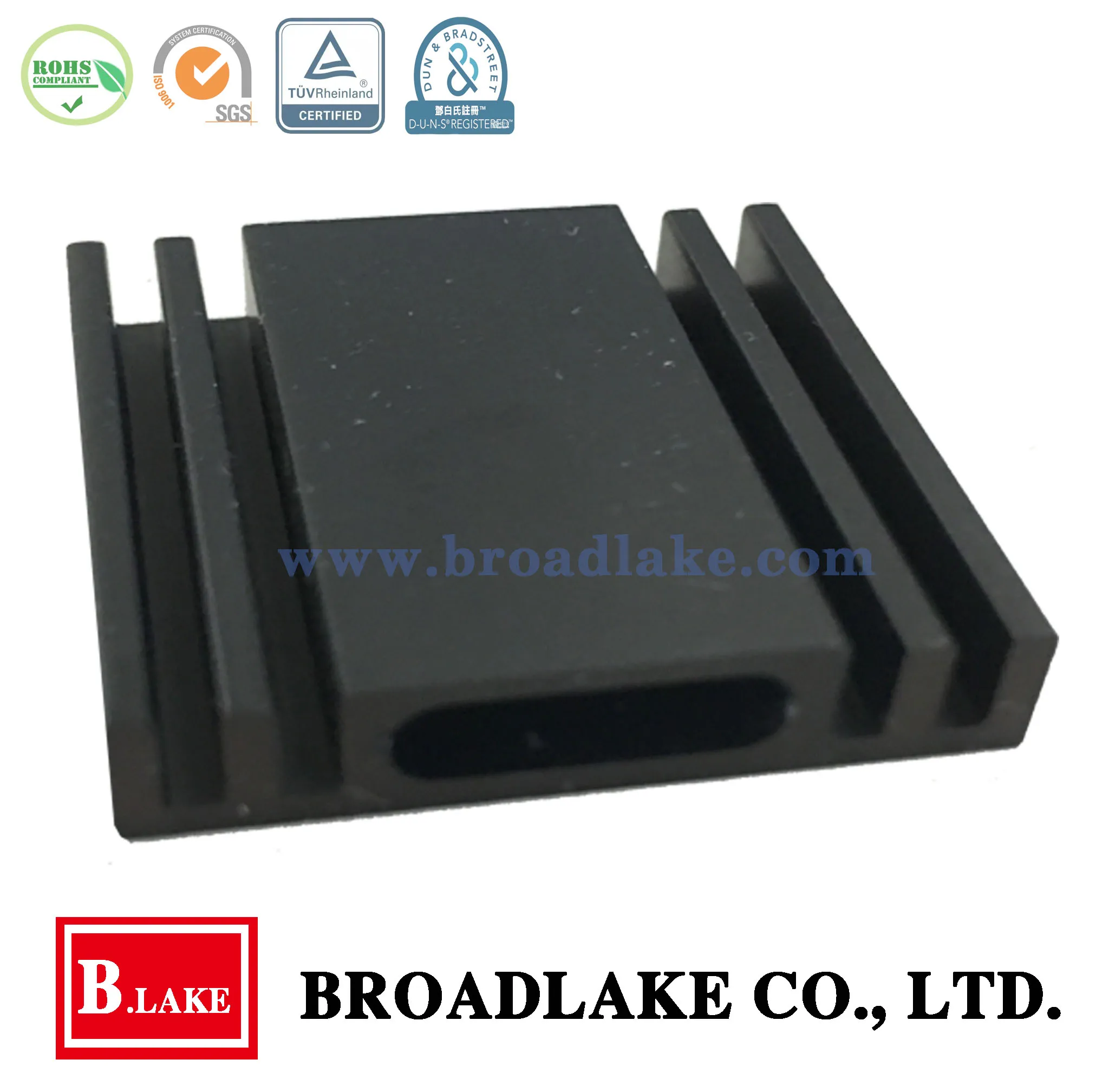 Factory price 6063T5 led aluminum extrusion heat sink