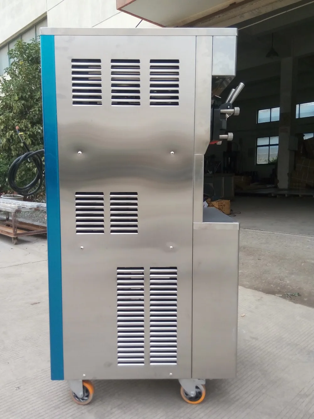 High Efficiency 3 Flavors Soft Ice Cream Machine Commercial for Mcdonalds