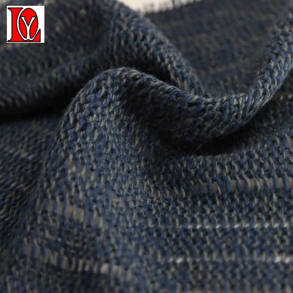 
100% jersey acrylic 2 Tone heather fabric 