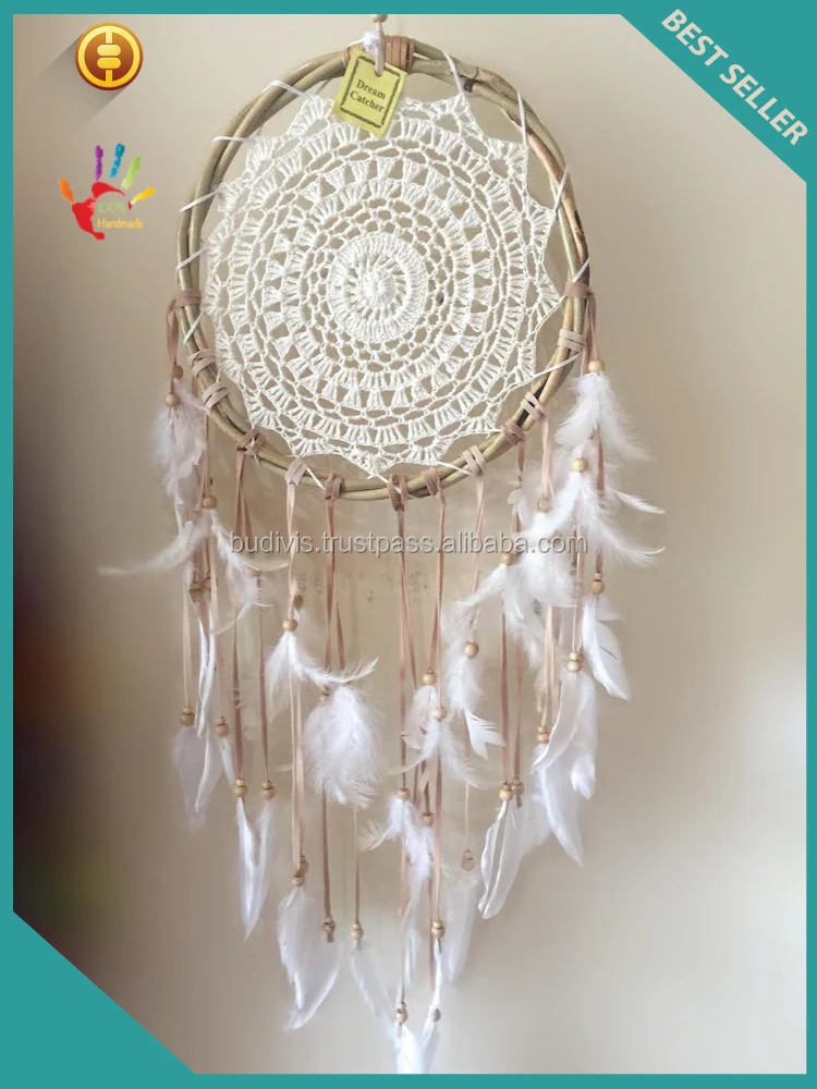 Cheap Rattan Macrame Dream catcher ring 2020 Bali indonesia