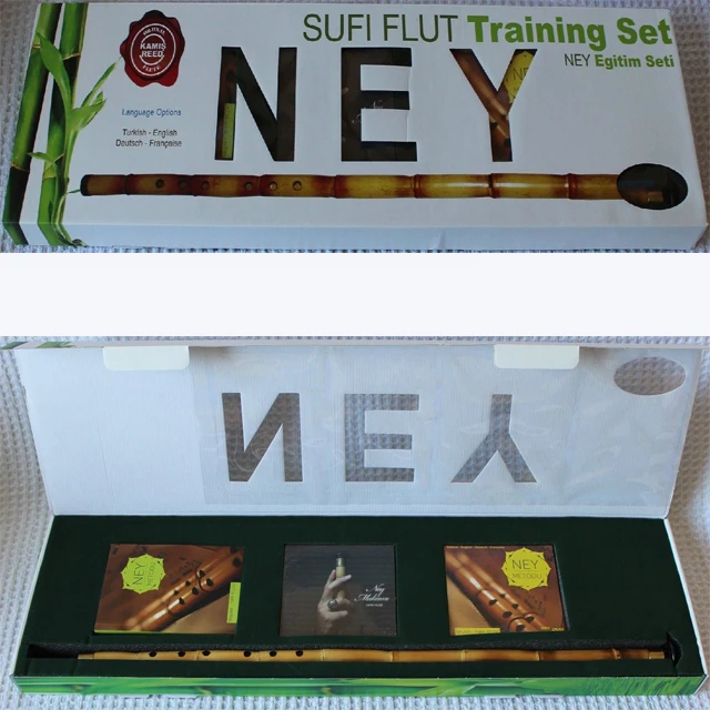 
Turkish Ney Nay Flute DVD BOOK CD English German French 