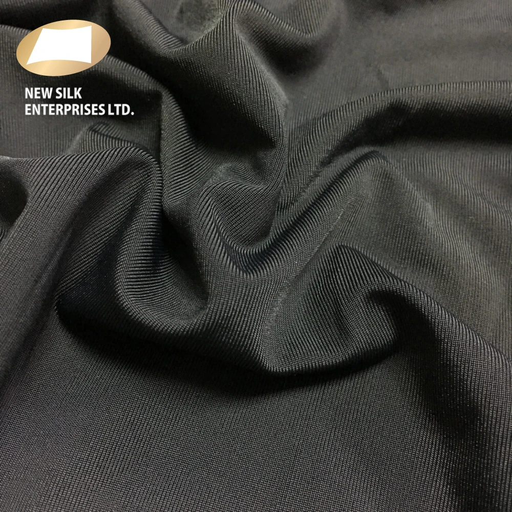 Alibaba supplier 92% polyamide fully draw yarn 8% spandex elastane microfiber underwear fabric 140gsm