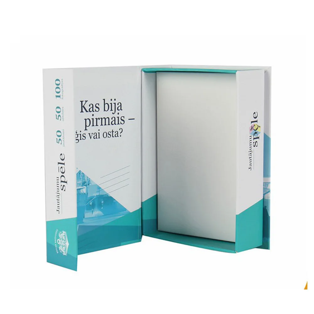 Custom Book Shaped Style Gift Box