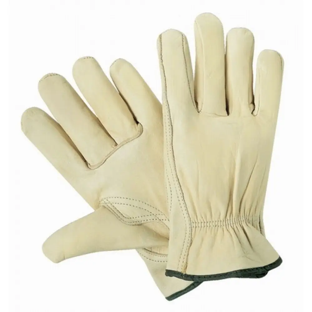 Cow split leather driver working gloves industries work gloves