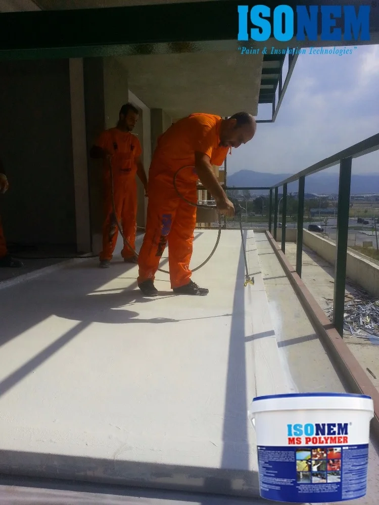 MS POLYMER, HIGHLY FLEXIBLE LIQUID APPLIED WATERPROOFING MEMBRANE, TRANSPARENT or COLORED