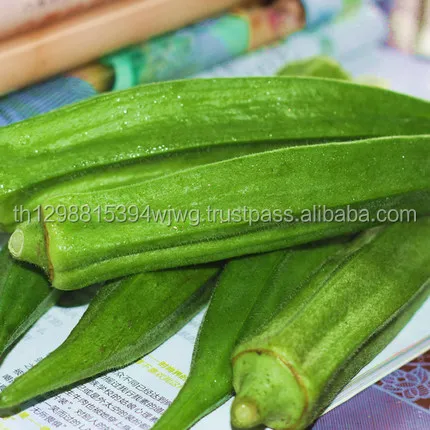GOOD Top Grade IQF vegetables Frozen Baby Okra