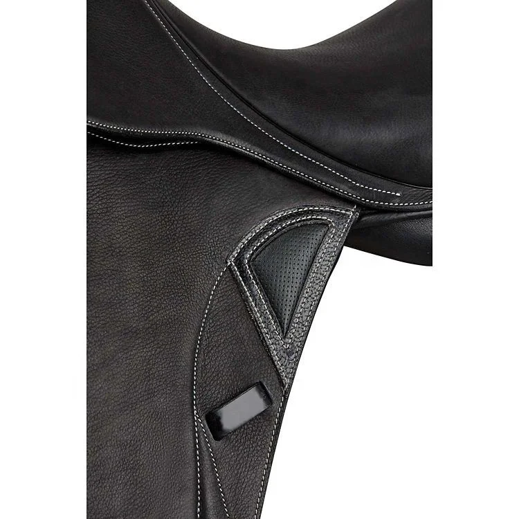 English Indian Saddle Genuine Leather Western Style Horse Riding Saddle Wood Tree Featuring Mono Flap Synthetic Leather Options