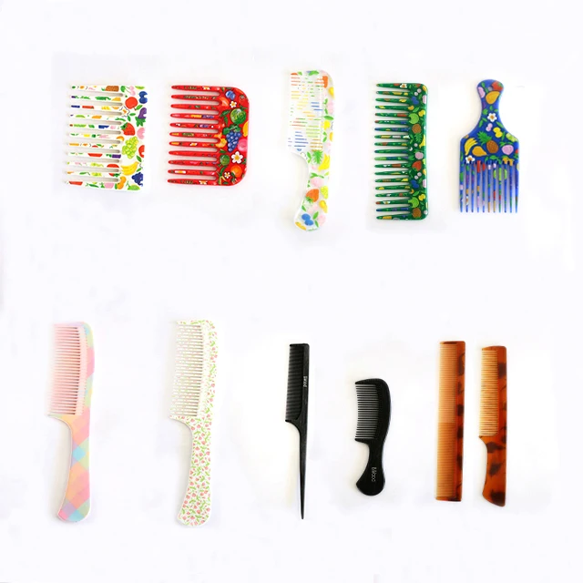 OEM AS Resin Hair Comb Made in Japan