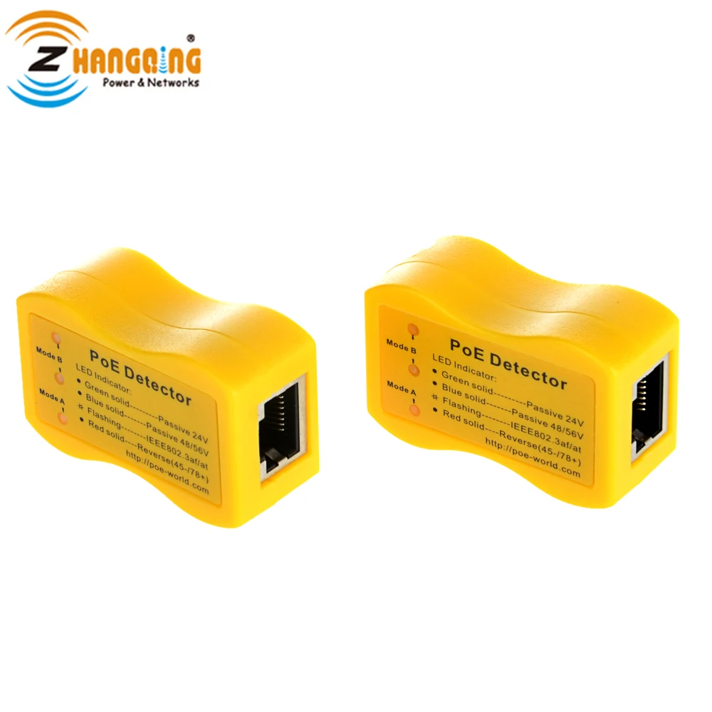 Инжектор PoE Детектор новый маленький дешевле PoE Тестер используется для пассивного/802.3af/на Инжектор PoE коммутатор питания через ethernet