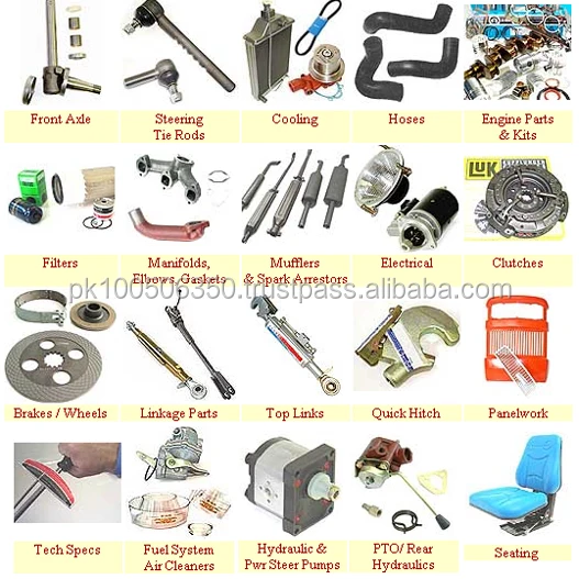 
Pakistan Massey Ferguson Tractor Spare Parts 