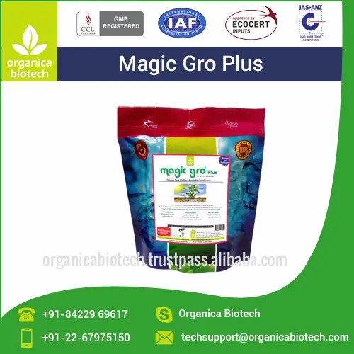 Magic gro Drip SOL - Organic Solution to enhance sugarcane Crop production under Environmental Stress