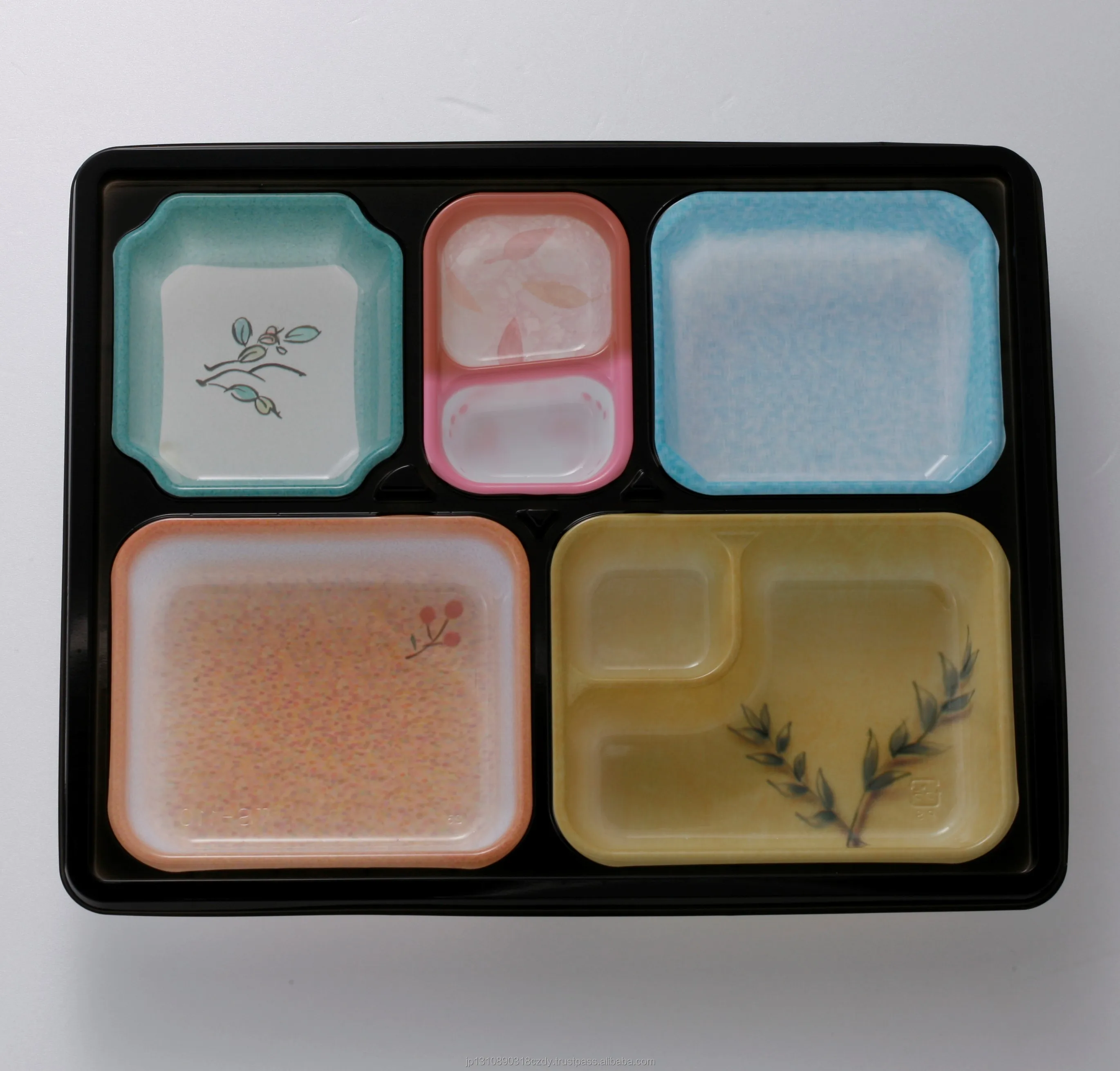 food grade paper Japanese bento lunch box custom home delivery disposable lunch packaging box one time new design container