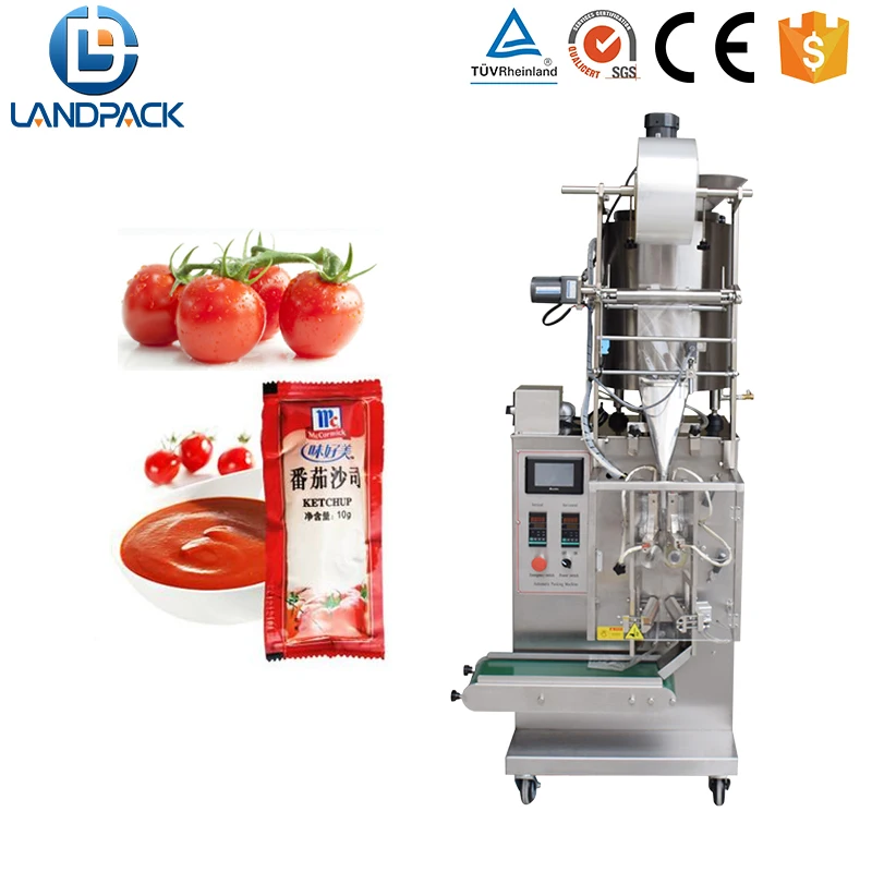 Automatic Tomato Sauce Sachet Filling Packing Machine
