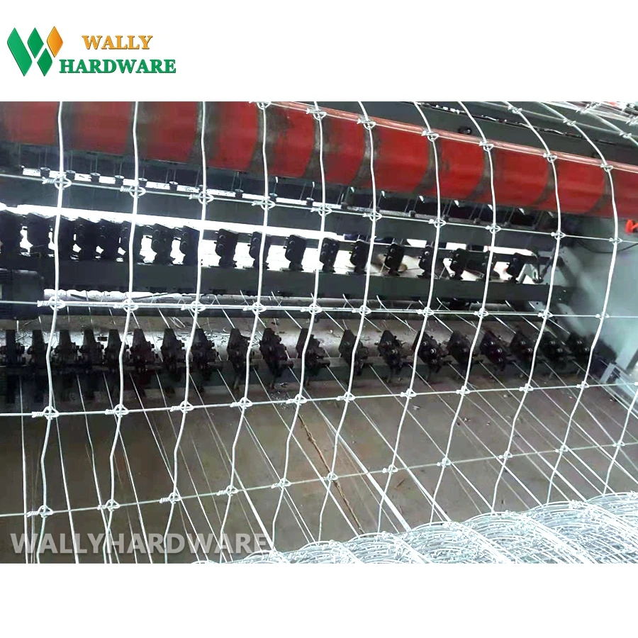 Fixed Hinge Joint Galvanized Iron Wire Woven Mesh Horse Fence Cattle Fence And Farm Fence