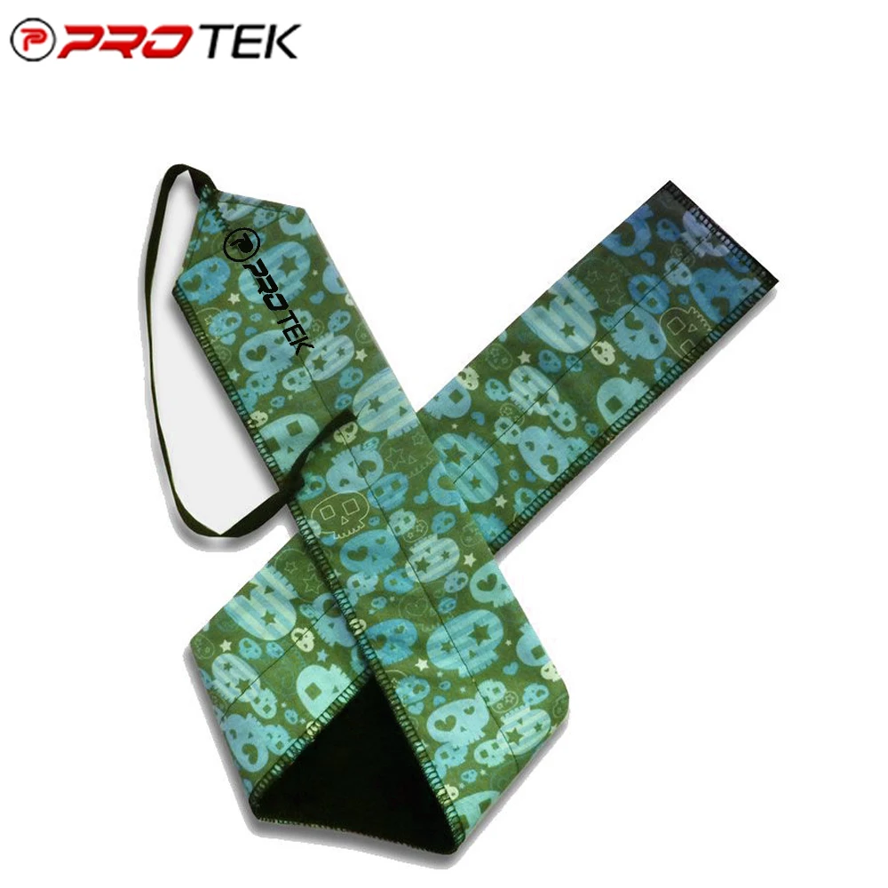 
Customized size cotton strength training crossfit weight lifting wrist wrap 