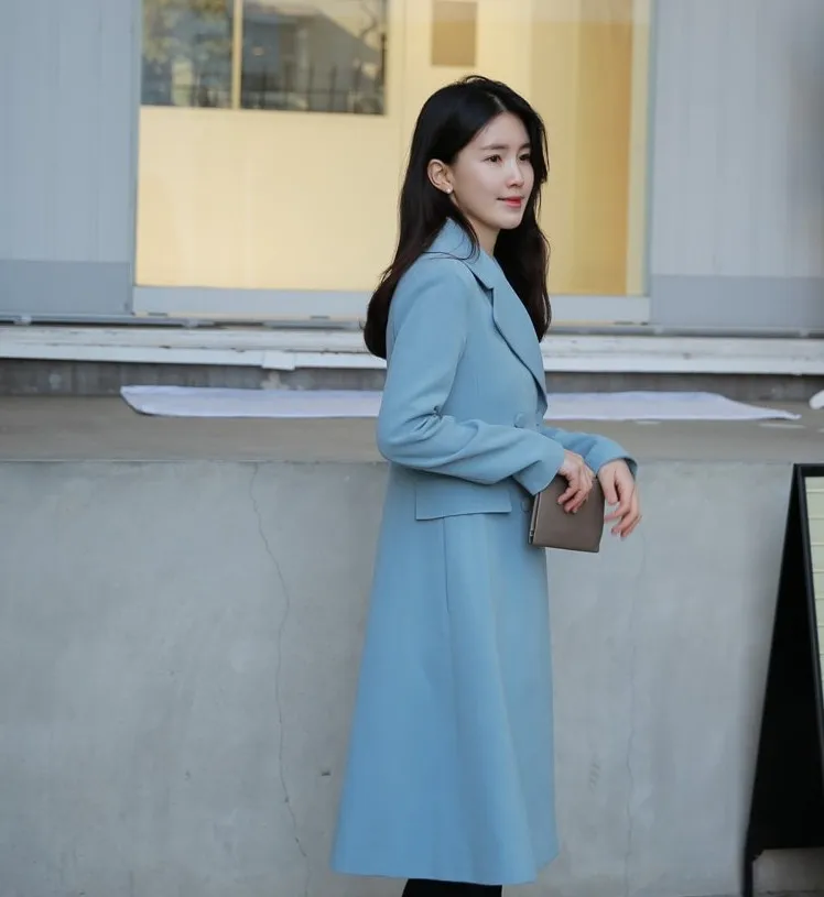 High Quality wholesale women Handmade camel wool Coat