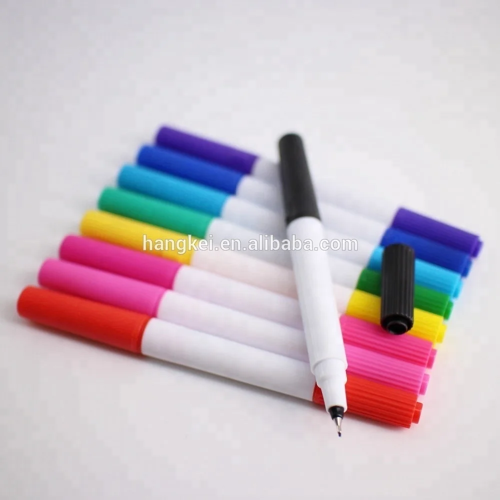 Dual Tip Art Markers for School Children Colored Permanent Ink on Paper Color Marker Pens