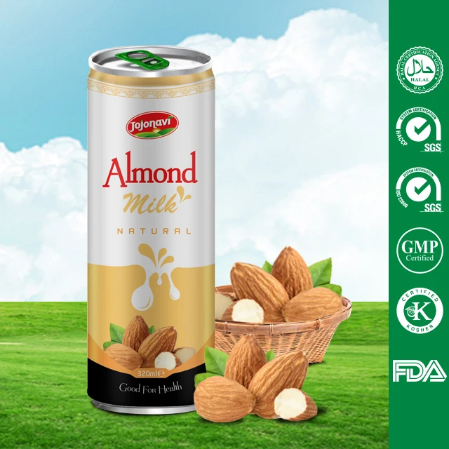 JOJONAVI Natural COCONUT MILK pure coconut juice in canned 320ml Coconut milk supplier ODM service from Viet Nam