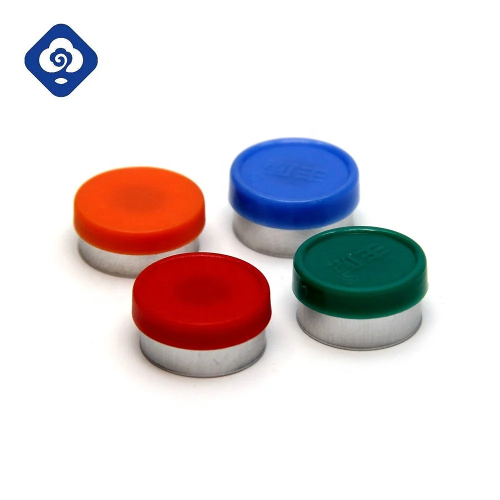 2ML Glass Vials 13MM Rubber Stopper and Flip off Seal