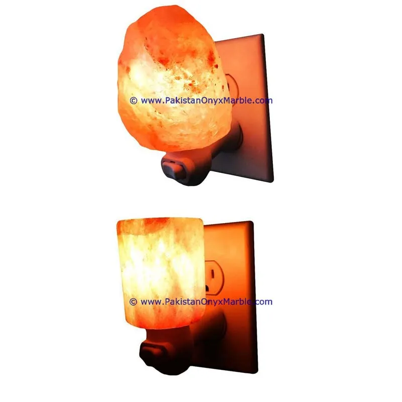 Manufacture and exporter himalayan Night Lights salt lamps crafted Manufacturers exporter Pakistan