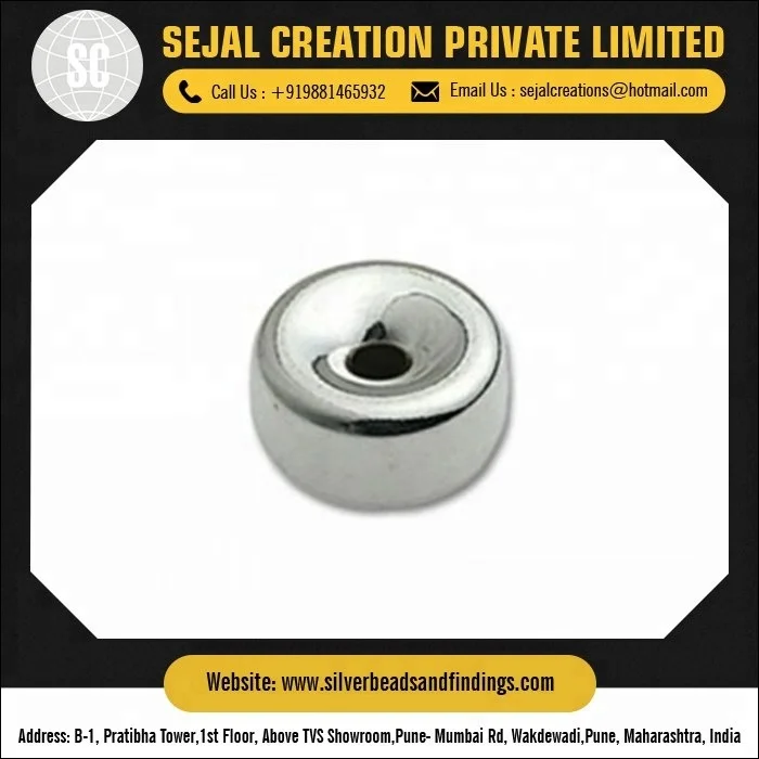 High Quality Sterling Silver Beads B103 at Wholesale Price