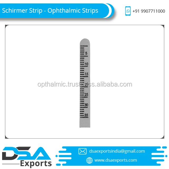 Wholesale Price On Schirmer Tear Test Strips Buy Schirmer Strips Ophthalmic Eye Test Strips