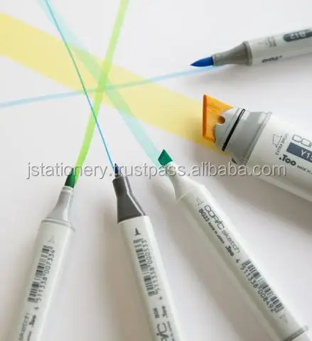 Color marker art brush color set 214 colors