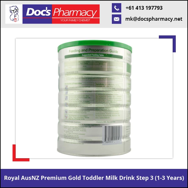
Royal AusNZ Premium Gold Step 3 Toddler Milk Drink 