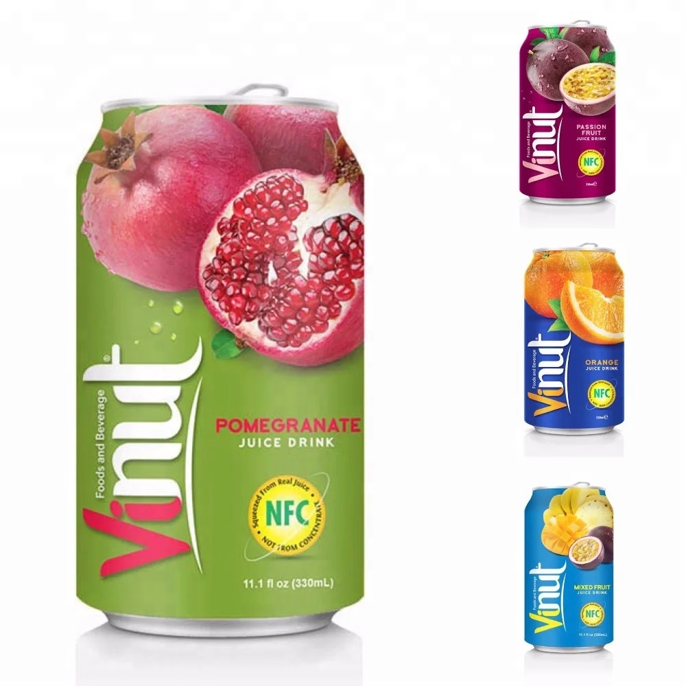 330ml VINUT Fruit Juice Pomegranate Juice Drink Wholesale