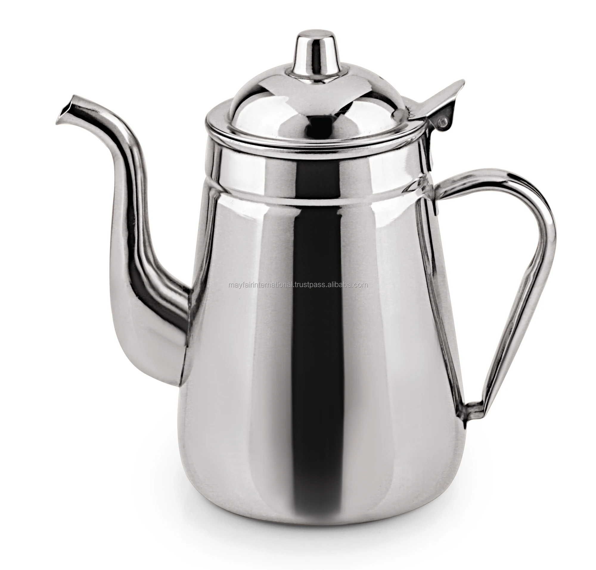 Stainless Steel Cheap Price Made In India Korean Style Milk Water Beverages Storage Serving Jug With Ice Catcher Spout