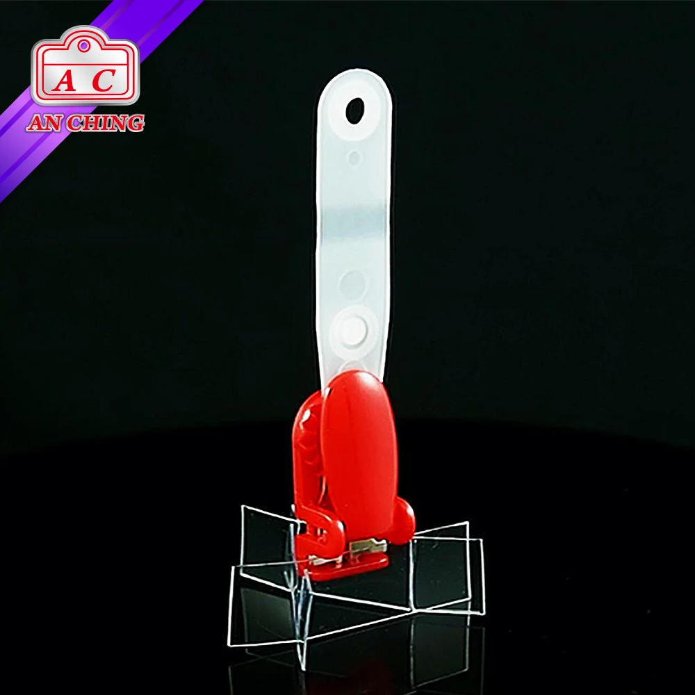 Color Plastic ID Name Badge Holder Suspender Clip