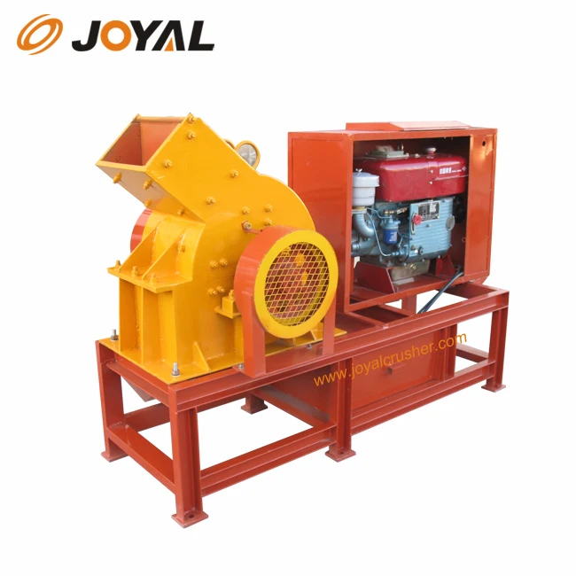 JOYAL  small diesel engine jaw crusher , Mobile Small Portable Gold Rock Stone