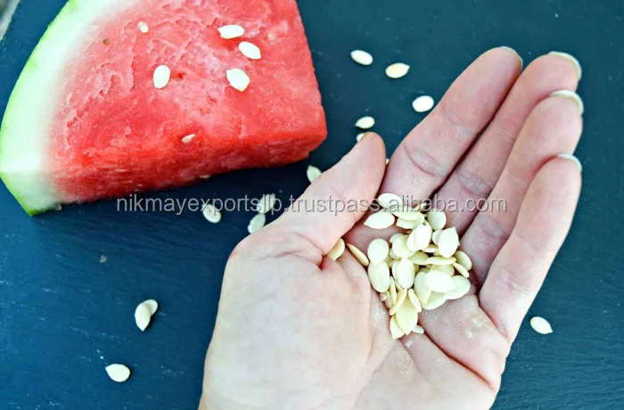 
HULLED WATERMELON SEED ORIGIN INDIA FROM NIK-MAY EXPORTS LLP 