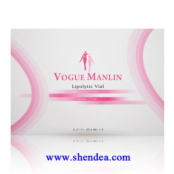 Липолиз VOGUE MANLIN для похудения потери веса подтягивания липолитовый молочный лосьон косметическая сыворотка флакон
