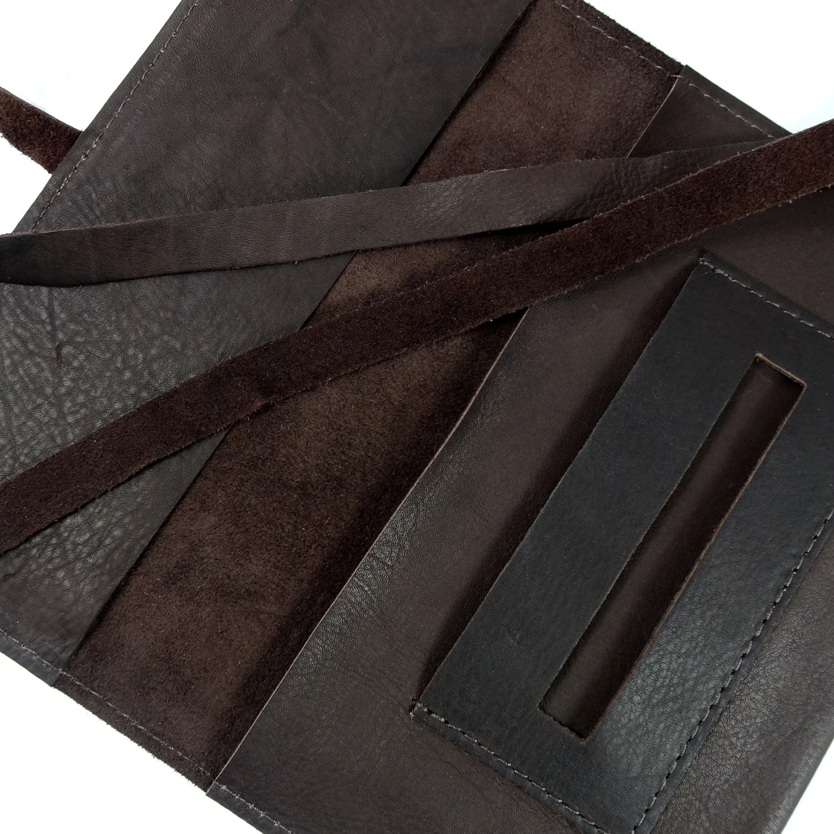 
Leather Tobacco Pouch Also for Keeping Lighters and Smoking Accessories, Leather Pouch Hand Made 