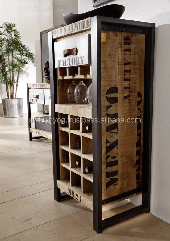 Деревенская НЕОБРАБОТАННАЯ манго деревянная Заводская барная Винная